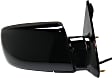 Driver and Passenger Side Mirror, Power Adjust, Non-Heated, Manual Folding, Paintable, No Signal Light, No Memory, No Puddle Light, No Auto-Dimming, No Blind Spot Feature