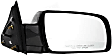 Driver and Passenger Side Mirror, Power Adjust, Non-Heated, Manual Folding, Paintable, No Signal Light, No Memory, No Puddle Light, No Auto-Dimming, No Blind Spot Feature