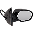 2011 Chevrolet Silverado 1500 WT - Driver and Passenger Side Mirror, For Models Without Shadow Line, Power Adjust, Heated, Paintable, Power Folding, In-glass Signal Light, No Blind Spot Feature, With Memory, With Puddle Light, With Auto-Dimming