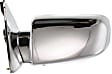 Driver and Passenger Side Mirrors, Power Adjust, Manual Folding, Heated, Chrome, No Signal Light, No Memory, No Puddle Light, No Auto-Dimming, No Blind Spot Feature