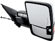 Driver and Passenger Side Towing Mirror, Power Adjust, Heated, Power Folding, Chrome, In-glass Signal Light, With Memory, No Puddle Light, No Auto-Dim, No Blind Spot Feature