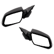 Driver and Passenger Side Mirror, Power Adjust, Heated, Manual Folding, Paintable, In-housing Signal Light, No Memory, No Puddle Light, No Auto-Dim, No Blind Spot Feature