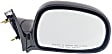Driver and Passenger Side Mirrors, Manual Adjust, Manual Folding, Non-Heated, Paintable, No Signal Light, No Memory, No Puddle Light, No Auto-Dimming, No Blind Spot Feature
