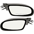 Driver and Passenger Side Mirror, Manual Adjust, Non-Heated, Manual Folding, Paintable, No Signal Light, No Memory, No Puddle Light, No Auto-Dim, No Blind Spot Feature