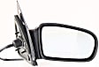 Coupe Driver and Passenger Side Mirror, Power Adjust, Non-Heated, Non-Folding, Paintable, No Signal Light, No Memory, No Puddle Light, No Auto-Dimming, No Blind Spot Feature