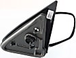 Coupe Driver and Passenger Side Mirror, Manual Adjust, Non-Heated, Non-Folding, Paintable, No Signal Light, No Memory, No Puddle Light, No Auto-Dimming, No Blind Spot Feature