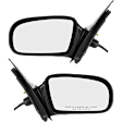 Sedan Driver and Passenger Side Mirror, Power Adjust, Non-Heated, Non-Folding, Paintable, No Signal Light, No Memory, No Puddle Light, No Auto-Dimming, No Blind Spot Feature