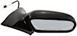 Sedan Driver and Passenger Side Mirror, Power Adjust, Non-Heated, Non-Folding, Paintable, No Signal Light, No Memory, No Puddle Light, No Auto-Dimming, No Blind Spot Feature