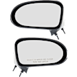 Driver and Passenger Side Mirror, Manual Adjust, Non-Heated, Non-Folding, Paintable, No Signal Light, No Memory, No Puddle Light, No Auto-Dim, No Blind Spot Feature
