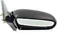 Driver and Passenger Side Mirror, Manual Adjust, Non-Heated, Manual Folding, Paintable, No Signal Light, No Memory, No Puddle Light, No Auto-Dimming, No Blind Spot Feature