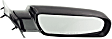 1988-2005 GMC Safari - Driver and Passenger Side Mirrors, Manual Adjust, Manual Folding, Non-Heated, Paintable, No Signal Light, No Memory, No Puddle Light, No Auto-Dimming, No Blind Spot Feature