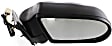 Driver and Passenger Side Mirror, Power Adjust, Heated, Manual Folding, Textured Black, No Signal Light, No Memory, No Puddle Light, No Auto-Dimming, No Blind Spot Feature
