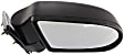 Driver and Passenger Side Mirrors, Manual Adjust, Manual Folding, Non-Heated, Textured Black, No Signal Light, No Memory, No Puddle Light, No Auto-Dimming