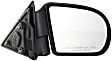 Driver and Passenger Side Mirrors, Manual Adjust, Manual Folding, Non-Heated, Textured Black, No Signal Light, No Memory, No Puddle Light, No Auto-Dimming