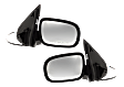 Driver and Passenger Side Mirrors, Power Adjust, Manual Folding, Non-Heated, Paintable, No Signal Light, No Memory, No Puddle Light, No Auto-Dimming, No Blind Spot Feature