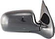 Driver and Passenger Side Mirror, Manual Adjust, Non-Heated, Manual Folding, Paintable, No Signal Light, No Memory, No Puddle Light, No Auto-Dimming, No Blind Spot Feature
