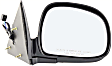 Driver and Passenger Side Mirrors, Power, Manual Folding, Non-Heated, Paintable, No Signal Light, No Memory, No Puddle Light, No Auto-Dimming, No Blind Spot Feature