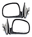 Driver and Passenger Side Mirrors, Power Adjust, Manual Folding, Heated, Paintable, No Signal Light, No Memory, No Puddle Light, No Auto-Dimming, No Blind Spot Feature