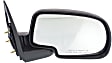 1999 Chevrolet Silverado 2500 - Driver and Passenger Side Mirror, Manual Adjust, Non-Heated, Chrome, Manual Folding, No Signal Light, No Blind Spot Feature, Without Memory Recall, No Puddle Light, No Auto-Dimming