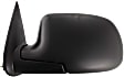 Driver and Passenger Side Mirror, Manual Adjust, Non-Heated, Manual Folding, Textured Black, No Signal Light, No Memory, No Puddle Light, No Auto-Dimming, No Blind Spot Feature