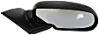 Driver and Passenger Side Mirror, Manual Adjust, Non-Heated, Manual Folding, Textured Black, No Signal Light, No Memory, No Puddle Light, No Auto-Dimming, No Blind Spot Feature