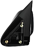 Driver and Passenger Side Mirror, Manual Adjust, Non-Heated, Manual Folding, Textured Black, No Signal Light, No Memory, No Puddle Light, No Auto-Dimming, No Blind Spot Feature