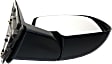 Driver and Passenger Side Mirror, Manual Adjust, Non-Heated, Manual Folding, Textured Black, No Signal Light, No Memory, No Puddle Light, No Auto-Dimming, No Blind Spot Feature