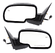 Driver and Passenger Side Mirrors, Power Adjust, Manual Folding, Heated, Chrome, No Signal Light, No Memory, No Puddle Light, No Auto-Dimming, No Blind Spot Feature