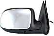 Driver and Passenger Side Mirrors, Power Adjust, Manual Folding, Heated, Chrome, No Signal Light, No Memory, No Puddle Light, No Auto-Dimming, No Blind Spot Feature