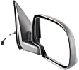 Driver and Passenger Side Mirrors, Power Adjust, Manual Folding, Heated, Chrome, No Signal Light, No Memory, No Puddle Light, No Auto-Dimming, No Blind Spot Feature