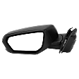 Driver and Passenger Side Mirrors, Power, Heated, Manual Folding, Textured Black