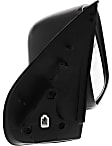 Driver and Passenger Side Mirrors, Power Adjust, Manual Folding, Non-Heated, Textured Black, No Signal Light, No Memory, No Puddle Light, No Auto-Dimming, No Blind Spot Feature