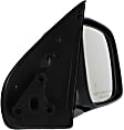 Driver and Passenger Side Mirrors, Manual Adjust, Manual Folding, Non-Heated, Textured Black, No Signal Light, No Memory, No Puddle Light, No Auto-Dimming
