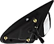 Driver and Passenger Side Mirror, Power Adjust, Non-Heated, Non-Folding, Paintable, No Signal Light, No Memory, No Puddle Light, No Auto-Dim, No Blind Spot Feature