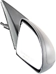 Sedan Driver and Passenger Side Mirror, Manual Adjust, Non-Heated, Non-Folding, Paintable, No Signal Light, No Memory, No Puddle Light, No Auto-Dim, No Blind Spot Feature