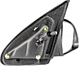 Sedan Driver and Passenger Side Mirror, Manual Adjust, Non-Heated, Non-Folding, Paintable, No Signal Light, No Memory, No Puddle Light, No Auto-Dim, No Blind Spot Feature