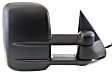 2003-2006 Chevrolet Silverado 1500 - Driver and Passenger Side Towing Mirror, Power Adjust, Heated, Manual Folding, Textured Black, In-glass Signal Light, Without Memory Recall, No Puddle Light, No Auto-Dimming, With Blind Spot Glass