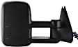 2006 GMC Sierra 1500 - Driver and Passenger Side Towing Mirror, Power Adjust, Heated, Textured Black, Manual Folding, No Signal Light, With Blind Spot Glass, Without Memory Recall, No Puddle Light, No Auto-Dimming