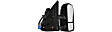 2006 GMC Sierra 1500 - Driver and Passenger Side Towing Mirror, Power Adjust, Heated, Textured Black, Manual Folding, No Signal Light, With Blind Spot Glass, Without Memory Recall, No Puddle Light, No Auto-Dimming