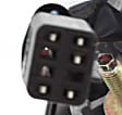 1999 GMC Sierra 1500 - Driver and Passenger Side Towing Mirror, Power Adjust, Heated, Textured Black, Manual Folding, No Signal Light, With Blind Spot Glass, Without Memory Recall, No Puddle Light, No Auto-Dimming