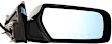 Driver and Passenger Side Mirrors, Power, Manual Folding, Heated, Paintable, No Signal Light, With memory, No Puddle Light, No Auto-Dimming, No Blind Spot Feature