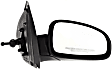 Driver and Passenger Side Mirror, Manual Adjust, Non-Heated, Manual Folding, Paintable, No Signal Light, No Memory, No Puddle Light, No Auto-Dimming, No Blind Spot Feature