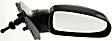 Driver and Passenger Side Mirror, Manual Adjust, Non-Heated, Manual Folding, Paintable, No Signal Light, No Memory, No Puddle Light, No Auto-Dimming, No Blind Spot Feature