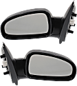 Driver and Passenger Side Mirrors, Power, Manual Folding, Heated, Paintable, No Signal Light, No Memory, No Puddle Light, No Auto-Dimming, No Blind Spot Feature
