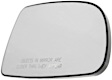 Driver and Passenger Side Mirror Glass, Heated, No Blind Spot Feature
