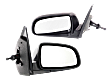 Driver and Passenger Side Mirror, Manual Adjust, Non-Heated, Manual Folding, Paintable, No Signal Light, No Memory, No Puddle Light, No Auto-Dim, No Blind Spot Feature