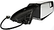 Driver and Passenger Side Mirror, Power Adjust, Heated, Manual Folding, Paintable, In-housing Signal Light, No Memory, No Puddle Light, No Auto-Dimming, No Blind Spot Feature