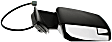 Driver and Passenger Side Mirror, Power Adjust, Heated, Manual Folding, Paintable, In-housing Signal Light, No Memory, No Puddle Light, No Auto-Dimming, No Blind Spot Feature