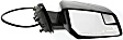Driver and Passenger Side Mirror, Power Adjust, Heated, Manual Folding, Paintable, In-housing Signal Light, No Memory, No Puddle Light, No Auto-Dimming, No Blind Spot Feature