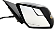 Driver and Passenger Side Mirror, Power Adjust, Heated, Power Folding, Paintable, In-housing Signal Light, No Memory, No Puddle Light, No Auto-Dimming, No Blind Spot Feature